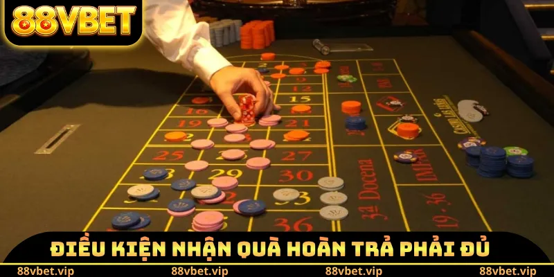 Điều kiện nhận quà hoàn trả phải đủ