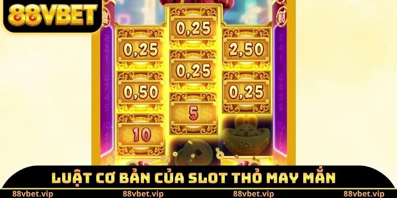 Luật cơ bản của slot Thỏ May Mắn