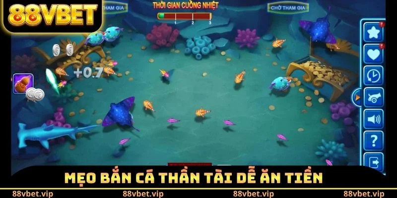 Mẹo bắn cá thần tài dễ ăn tiền