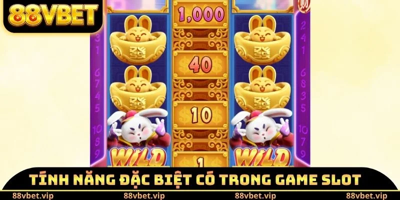 Tính năng đặc biệt có trong game slot